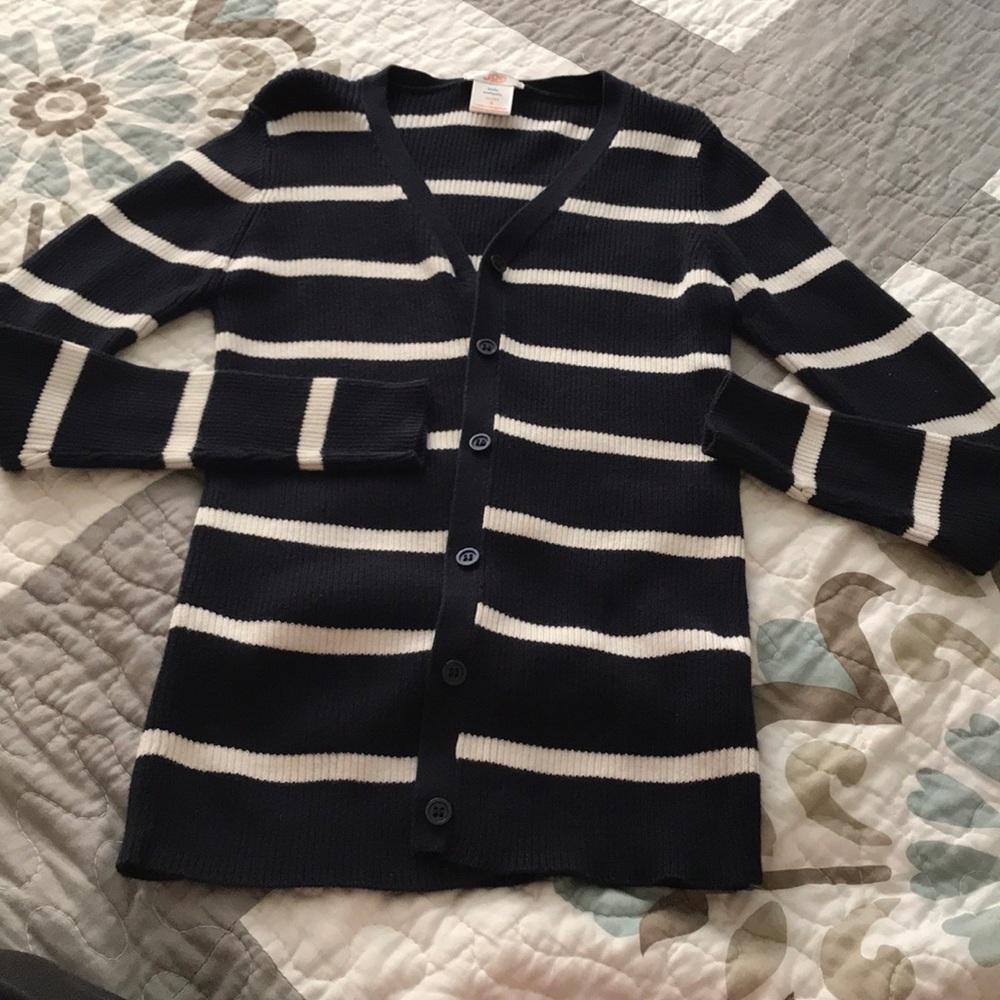 Button down sweater